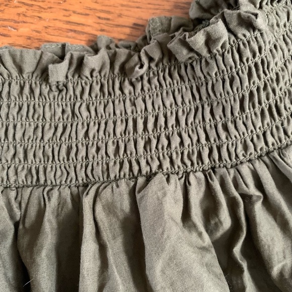 Abercrombie & Fitch Embroidered Off-the-shoulder Top - Picture 3 of 6